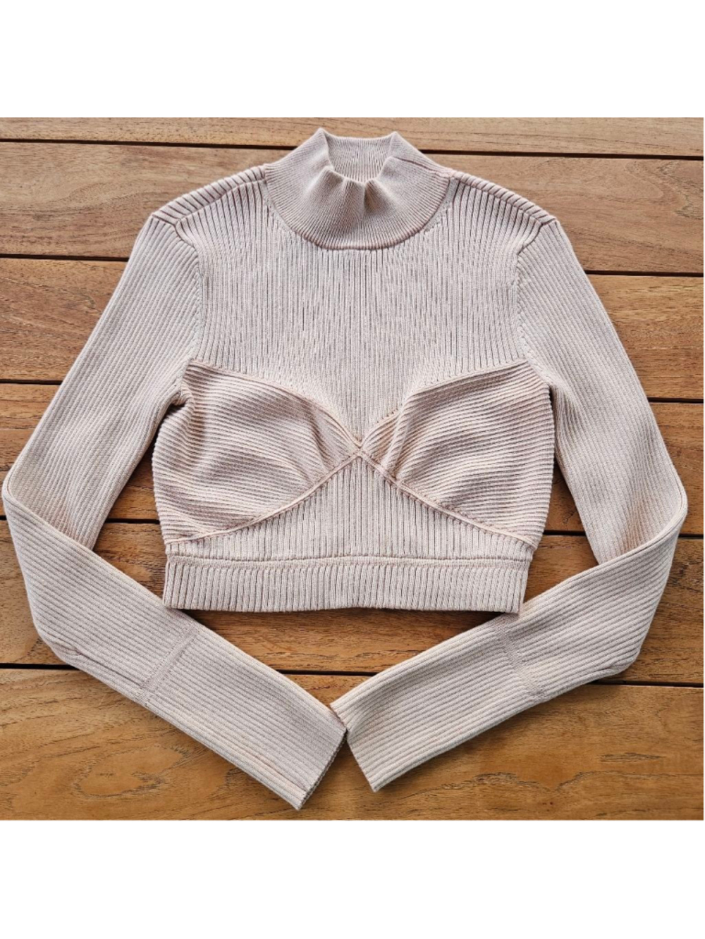 NBD Midori Mock Turtleneck Size S - Picture 2 of 5